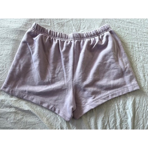 Wild‎ Fable Lavender Sweat Shorts Women's Size M,Elastic Waist Drawstring Casual - Picture 3 of 3